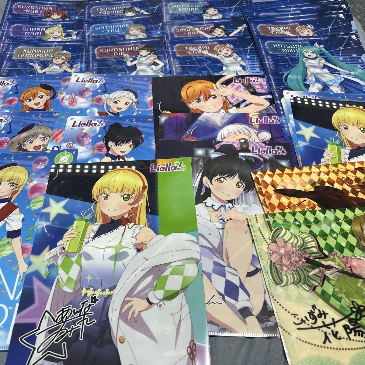 ラブライブ クリアファイル 大量 まとめ売り 14_2_1_d265b09b-c315-4f16-8982