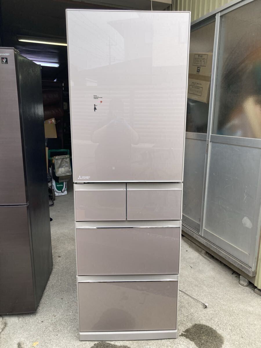 三菱 MR-B46d-F 455L 冷蔵庫 2019年製 中古品 ヨドバシ.com - 三菱電機 MITSUBISHI ELECTRIC 冷蔵庫（455L・右