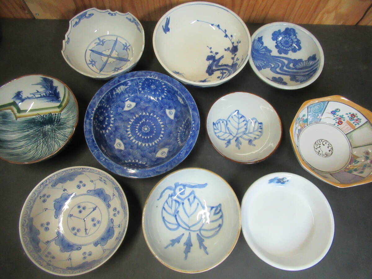 蓋付き深鉢　染付鉢 蓋付き深鉢 染付鉢 Yahoo!オークション -「染付 鉢」(花、園芸