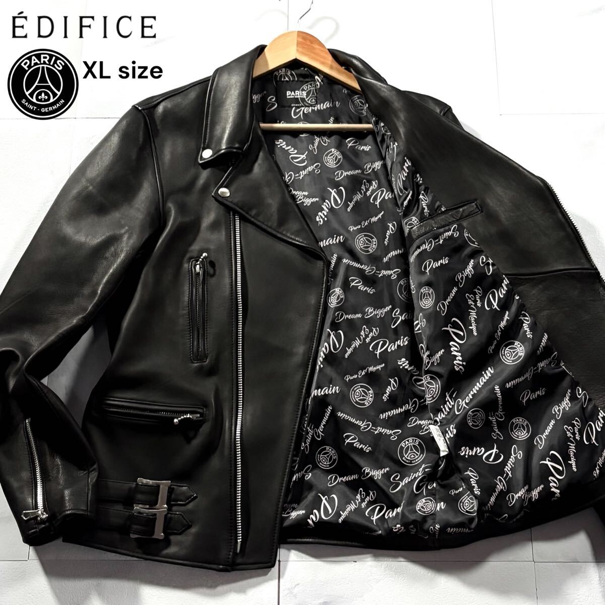 希少美品　XLサイズ相当 ショット　ダブルライダースジャケット　キルティング 2025年最新】Yahoo!オークション -ダブルライダースxlの中古品