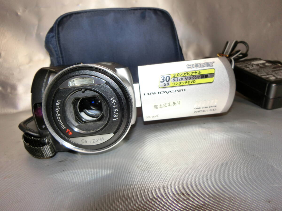 Yahoo!オークション -「sony dcr-sr100」(デジタルビデオカメラ