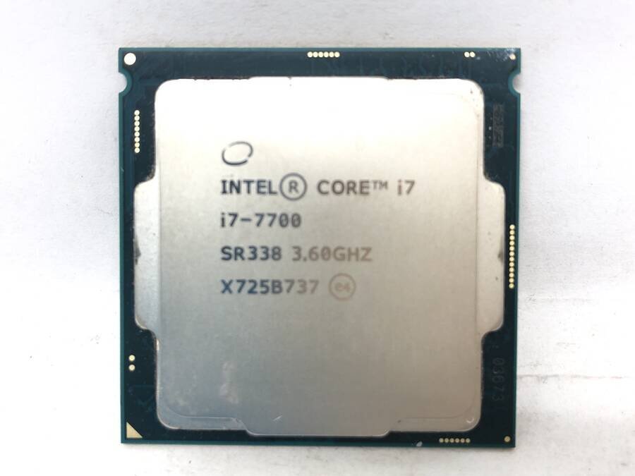 Intel Core i7-7700 CPU 3個セット動作品 Intel Core I7-7700K SR33A 4.2 GHz 8M Cache Quad-Core LGA