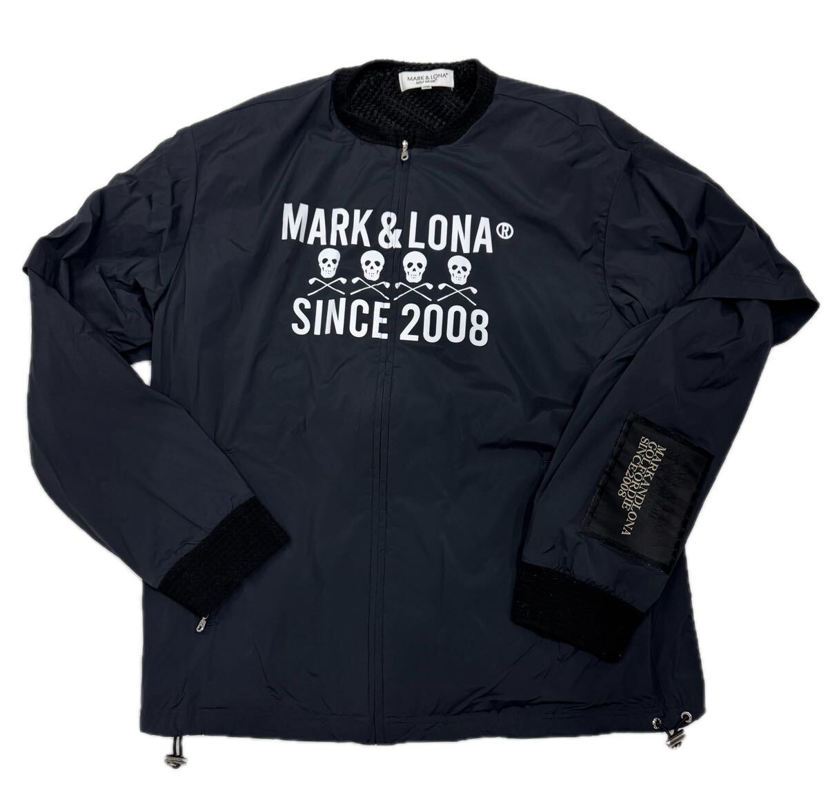 新品 ★ MARK&LONA ジャージー マーク＆ロナ ブルゾン アウター マークアンドロナ】2024年3WAY長袖ゴルフブルゾンジャケット