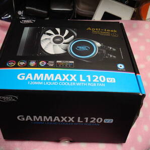 DEEP COOL GAMMAXX L120 V2 簡易水冷CPUクーラー ほぼ新品 送料無料