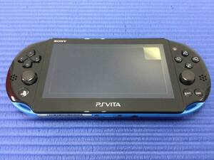 【GB2604/60/0】ジャンク(クリーニング済)★SONY PlayStation Vita 本体★ブルー/ブラック★PCH-2000★PS Vita★プレイステーション★