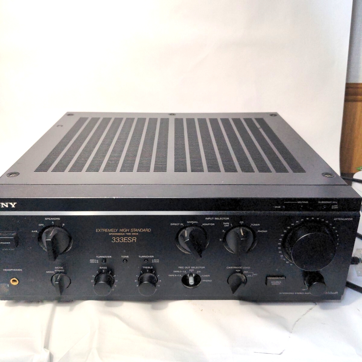 SONY TA-F333ESR ESシリーズステレオアンプ メンテナンス済み SONY TA-F333ESR ESシリーズステレオアンプ メンテナンス済み