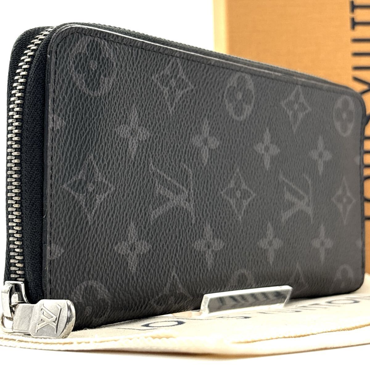 現行◆未使用級◆ルイヴィトン ヴェルティカルウォレット カプシーヌ ブラック ルイヴィトン 財布 レディース LOUIS VUITTON 財布 二つ折り財布