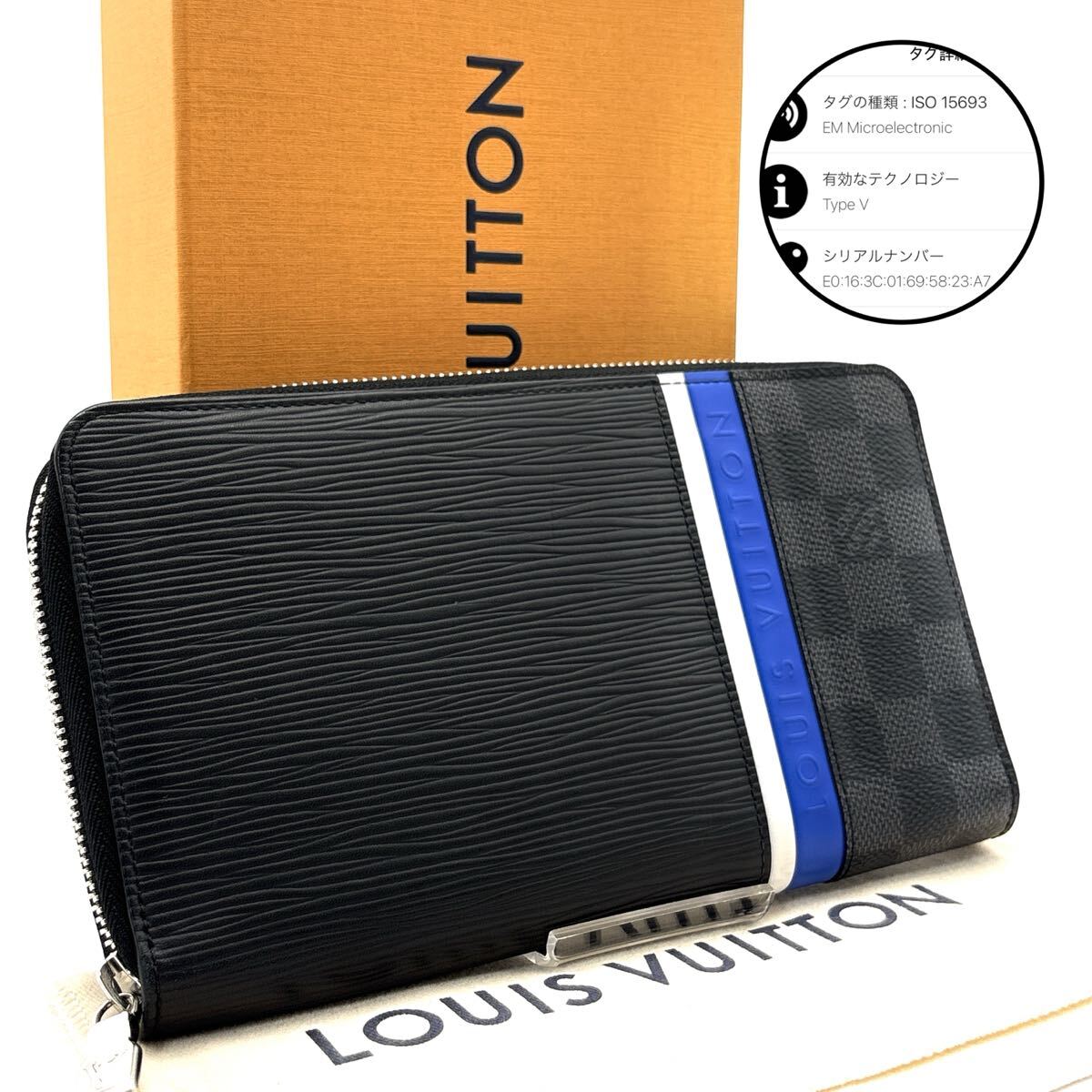 未使用に近い⭐️Louis Vuitton ルイヴィトン　エピ　ブラック 長財布 2025年最新】Yahoo!オークション -ルイヴィトン 長財布 エピの