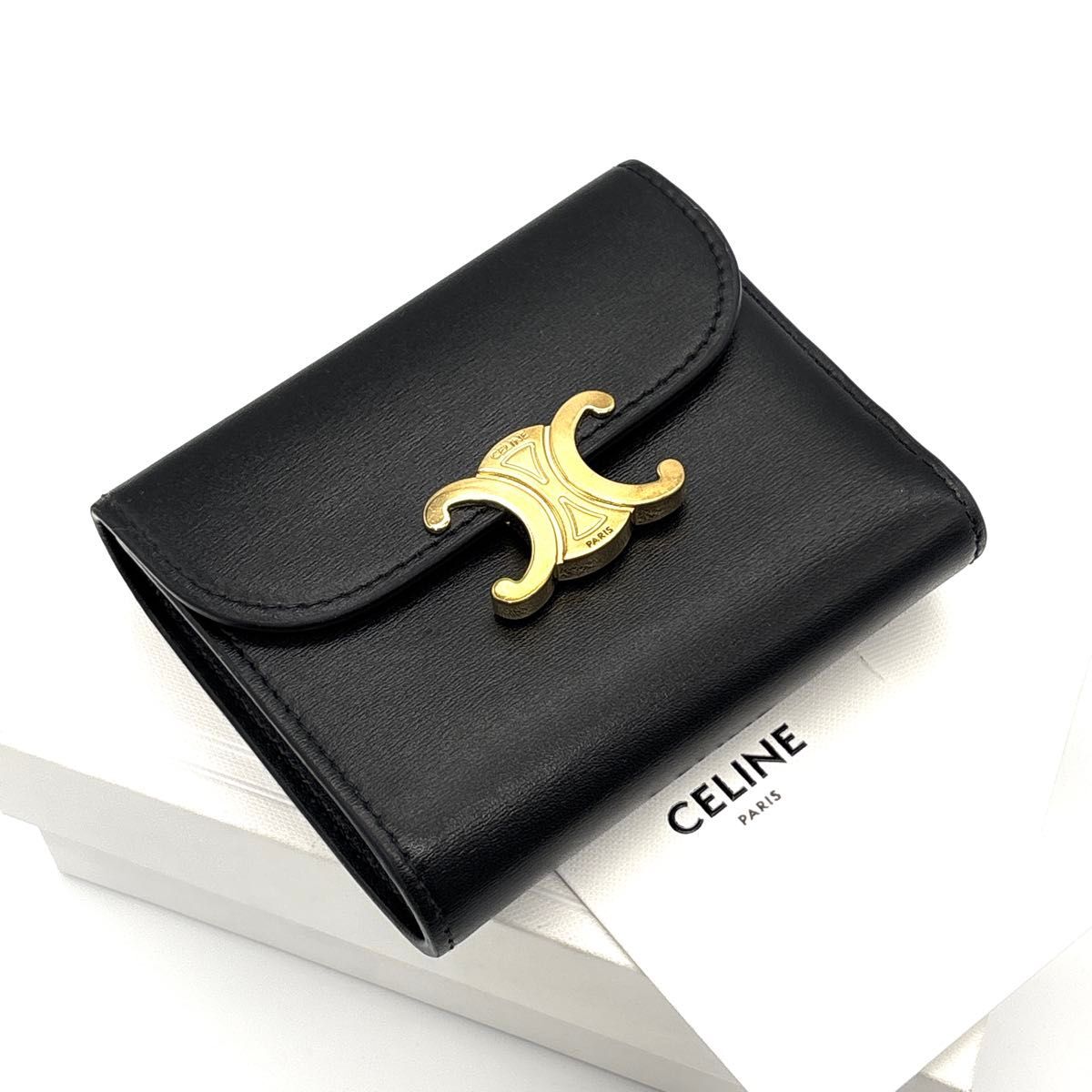 2025年最新】Yahoo!オークション -セリーヌ 財布 未使用の中古品