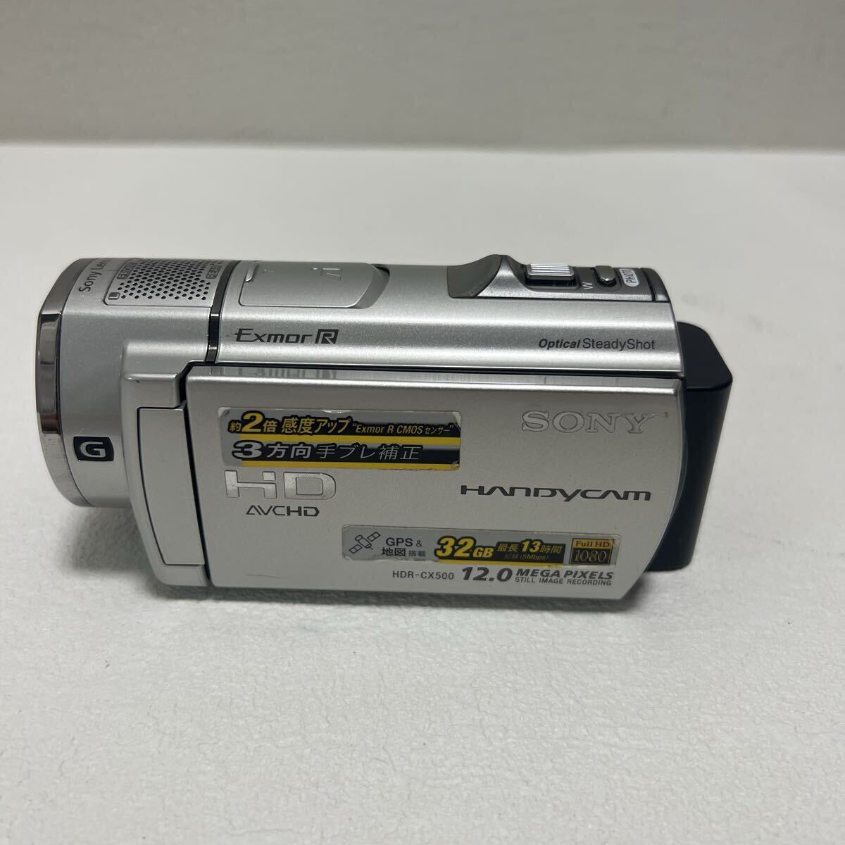 【動作確認済】SONY ソニーHDR-CX500V Handycam Sony HDR-CX500V Handycam® 32GB HD flash memory/Memory Stick