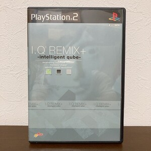 【中古】〈PS2ソフト〉I.Q REMIX+ Intelligent Qube アイキューリミックスプラス インテリジェントキューブ プレステ2★A2510-0241