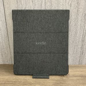 y102913m 【Kindle Scribe用】 Amazon純正ファブリック 折りたたみカバー ブラック