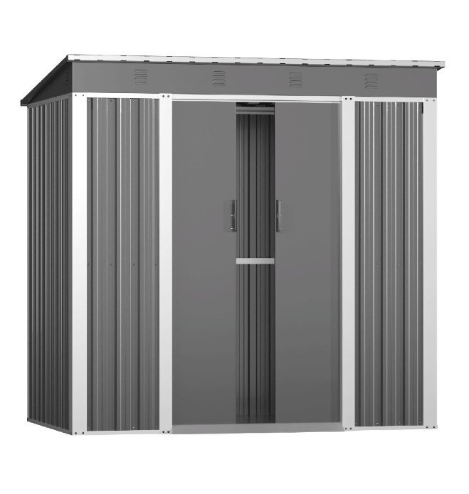 新品未使用 組立物置 屋外物置 W1699mm×D792mm×H1865mm クール EC-1790(GK) 約0.46坪