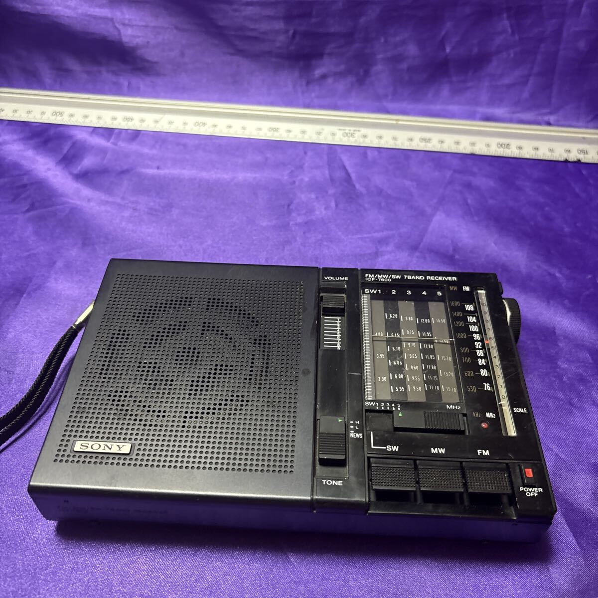 整備済美品　ソニー　ICF-7600 SONY ICF-SW7600 (2号機)