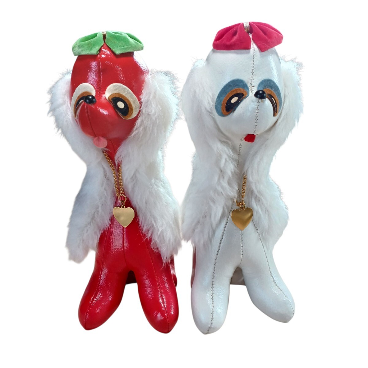 昭和レトロ　ヴィンテージ ビーシーバンダイ　犬　ぬいぐるみ　中古品 昭和レトロ ヴィンテージ ファースト社 犬 ぬいぐるみ 中古品