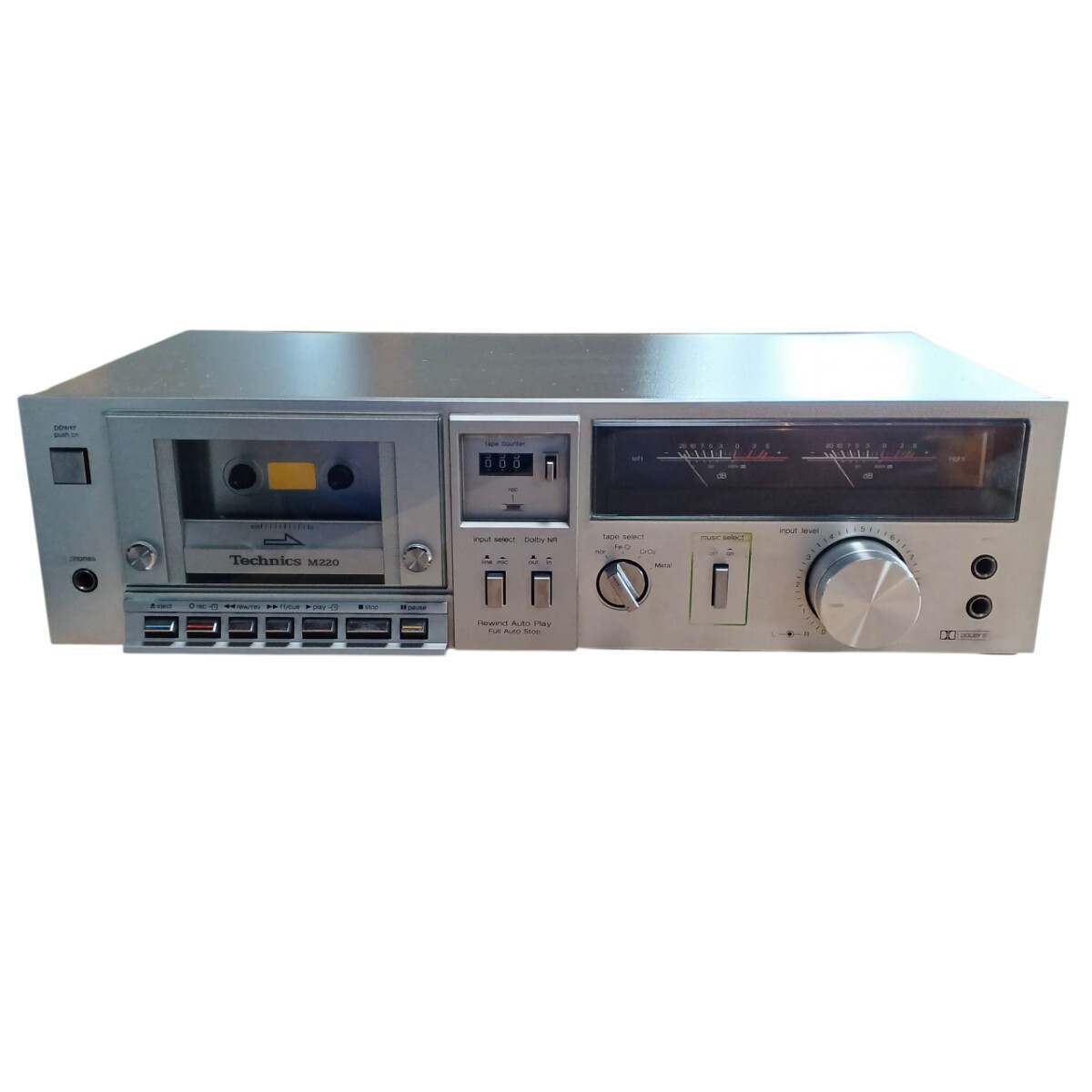 Technics RS-M02 ステレオカセットデッキ 再生確認済 現状品 Technics RS-M02 ステレオカセットデッキ 再生確認済 現状品 - メルカリ