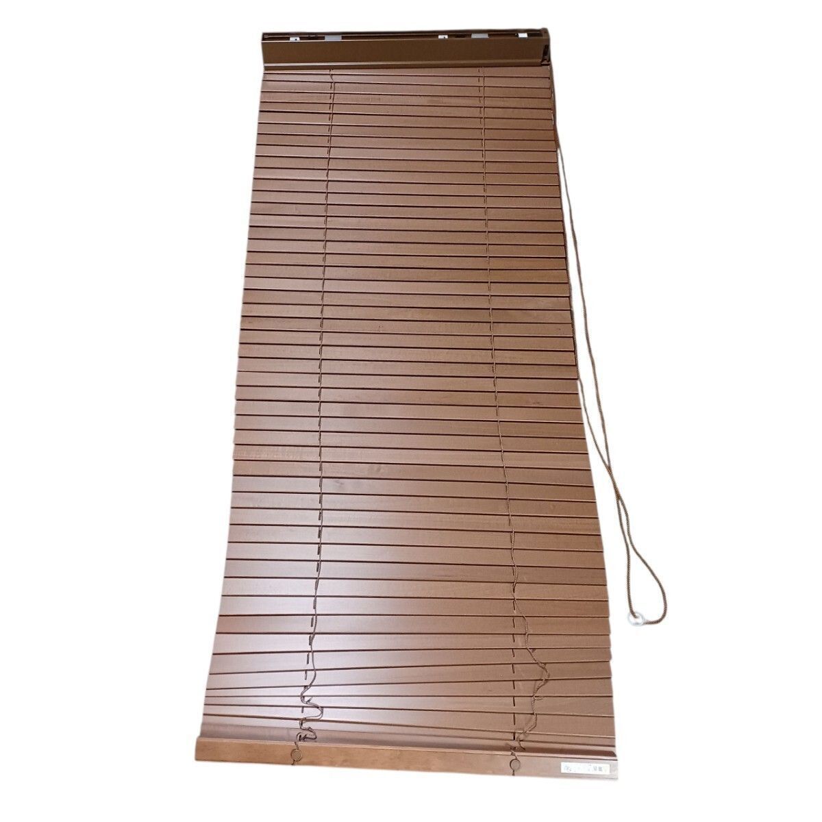 【新品未使用】　木製ブラインド Amazon｜DEZ FURNISHINGS コードレス 2インチ フェイクウッド