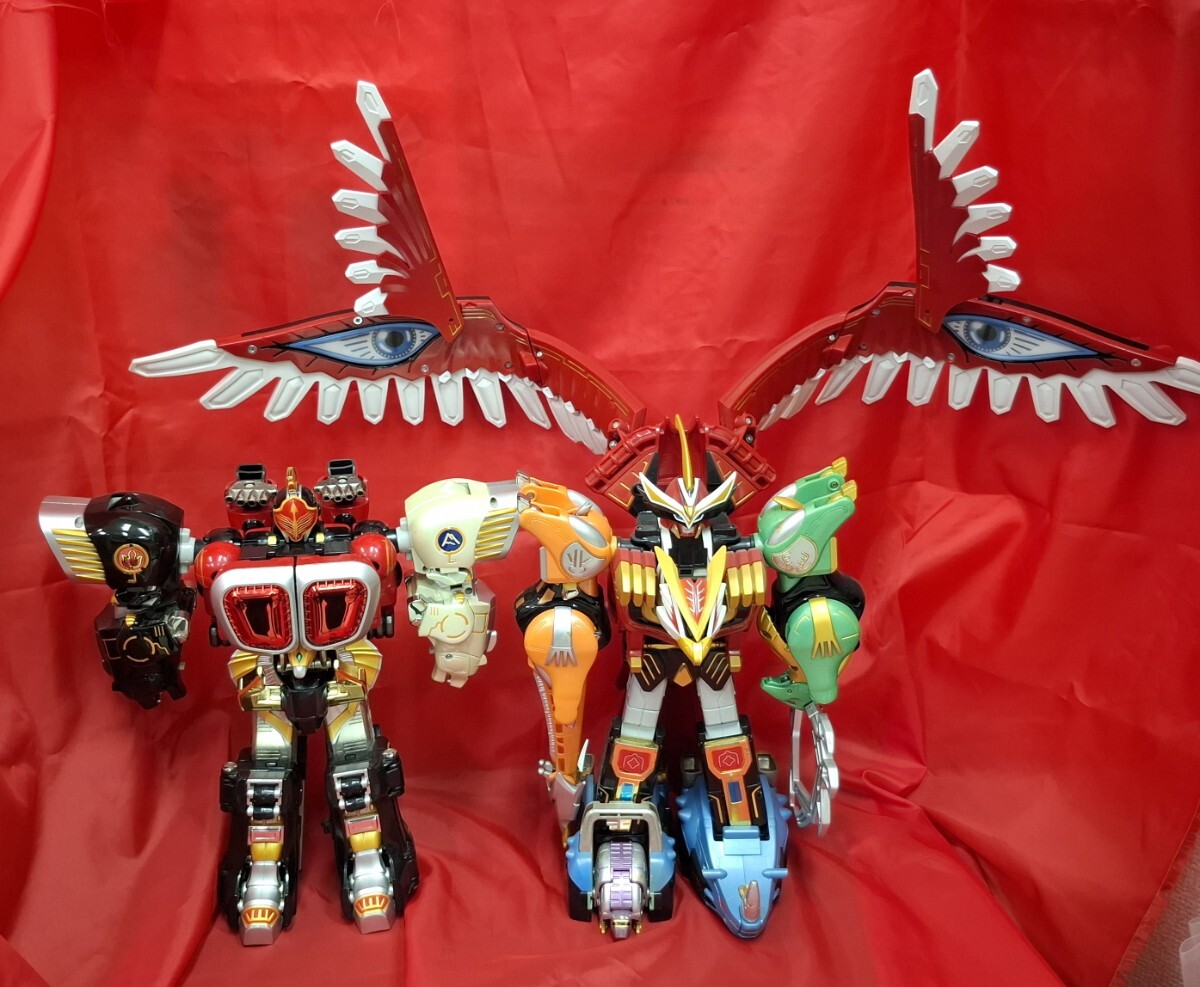 【当時物】DX ガオイカロス 百獣戦隊ガオレンジャー 百獣合体 Amazon.co.jp: 百獣戦隊ガオレンジャー 百獣合体DX超合金