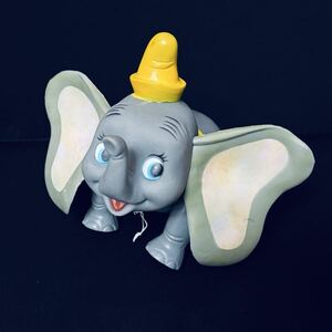 ラス1 ダンボ DAKIN社 ビンテージ ソフビ キャラクタードールシリーズ 検) '70s フィギュア ディズニー レトロ ドリームペッツ 1960年 #2