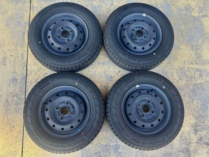 スズキ　キャリー　DA16T 純正鉄ホイール　中古美品(新車外し)　4枚セット スズキ キャリー DA16T 純正鉄ホイール 中古美品(新車外し) 4枚セット