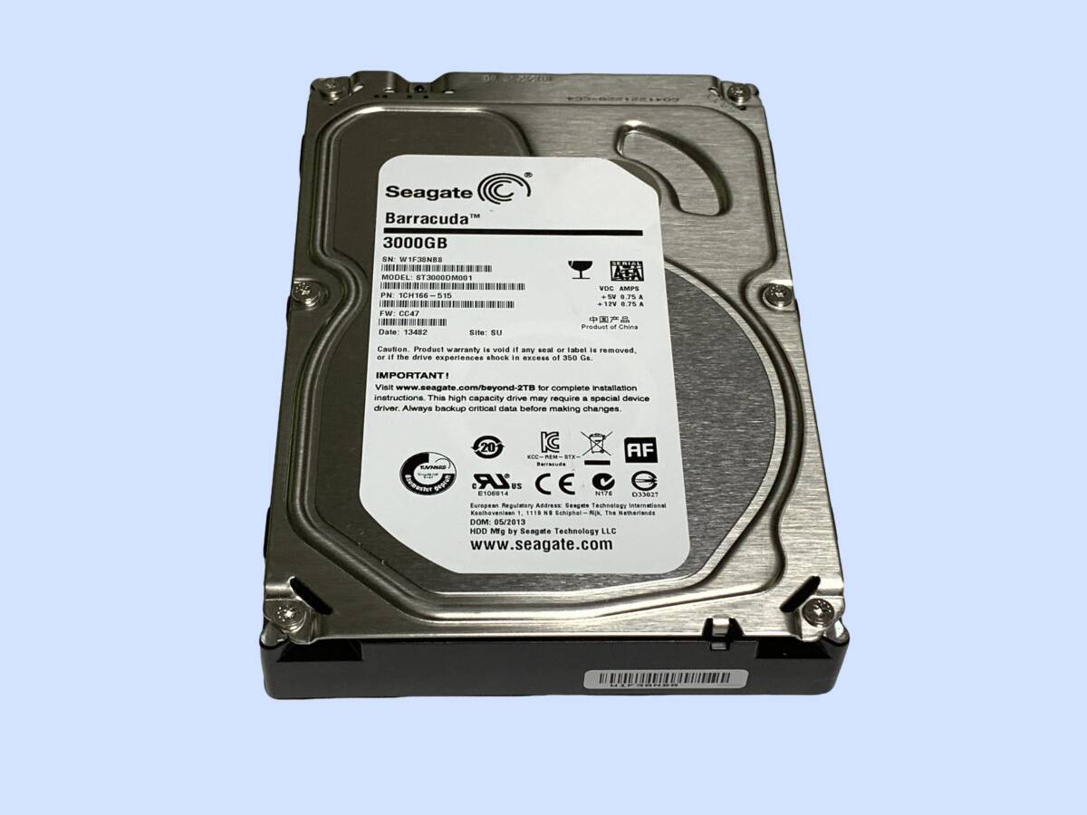 【中古品】3.5インチHDD 3TB×2台 使用時間70時間未満 2025年最新】Yahoo!オークション -hdd 3tb 3.5の中古品・新品
