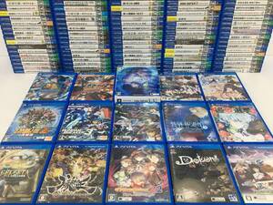 ★☆ソ789 PSVITA ソフト 200本 まとめ売り ダンジョントラベラーズ2-2 特殊報道部 朧村正 ドクロ ガンダムSEED テイルズオブハーツR 他☆