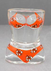 ビンテージ ビキニ ショット グラス