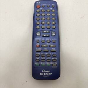 【シャープ 純正 リモコン 24Q09】動作保証 即日発送 G1522SB テレビ ビデオリモコン