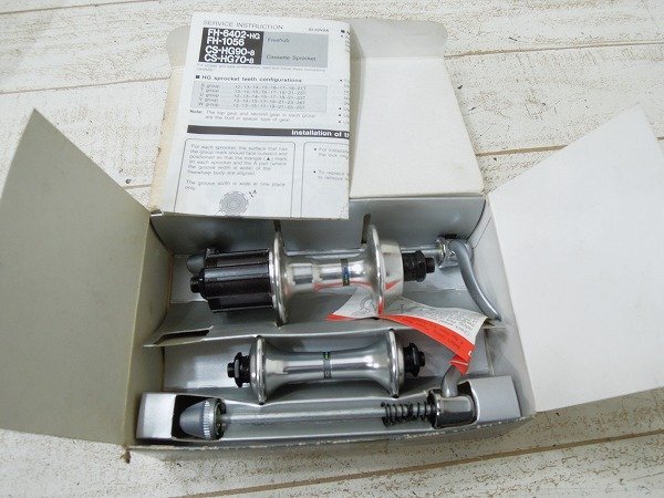 自転車 前後ホイールセット UGカセット　シマノ600ハブ 自転車 前後ホイールセット UGカセット シマノ600ハブ 自転車 前後