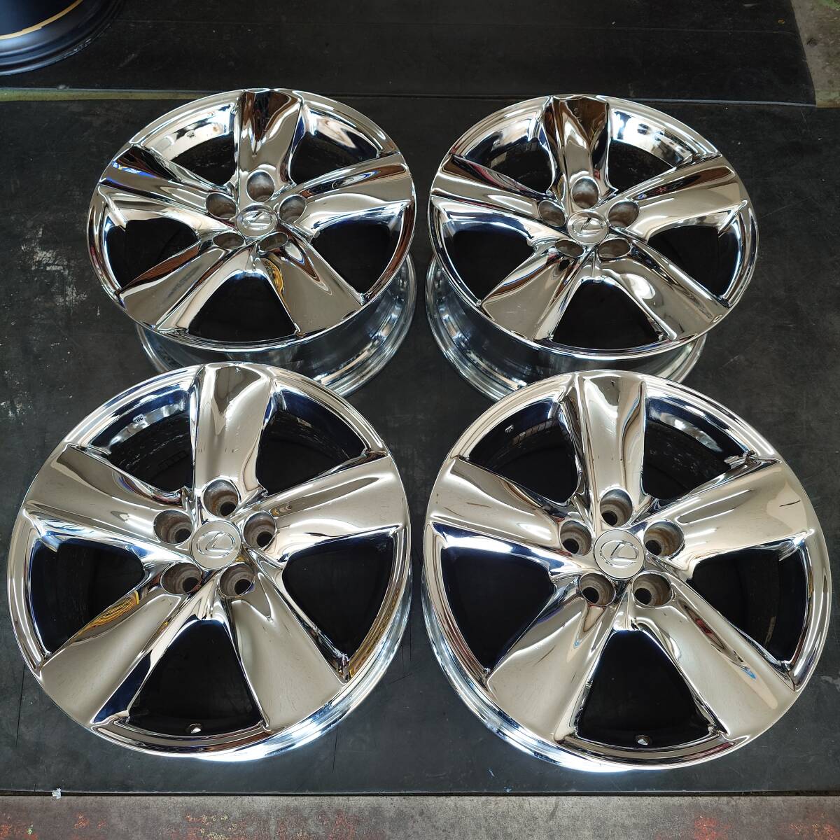 ls460純正ホイール　メッキ ls460純正ホイールメッキ