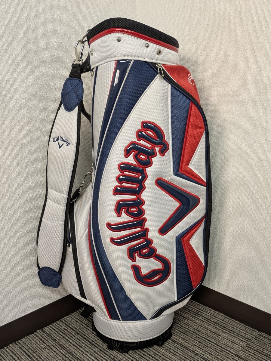 キャロウェイ ツアースタッフ キャディバッグ9.5型◆フード未使用◆訳有り 楽天市場】(即納)(限定品)キャロウェイ ツアー キャディバッグ
