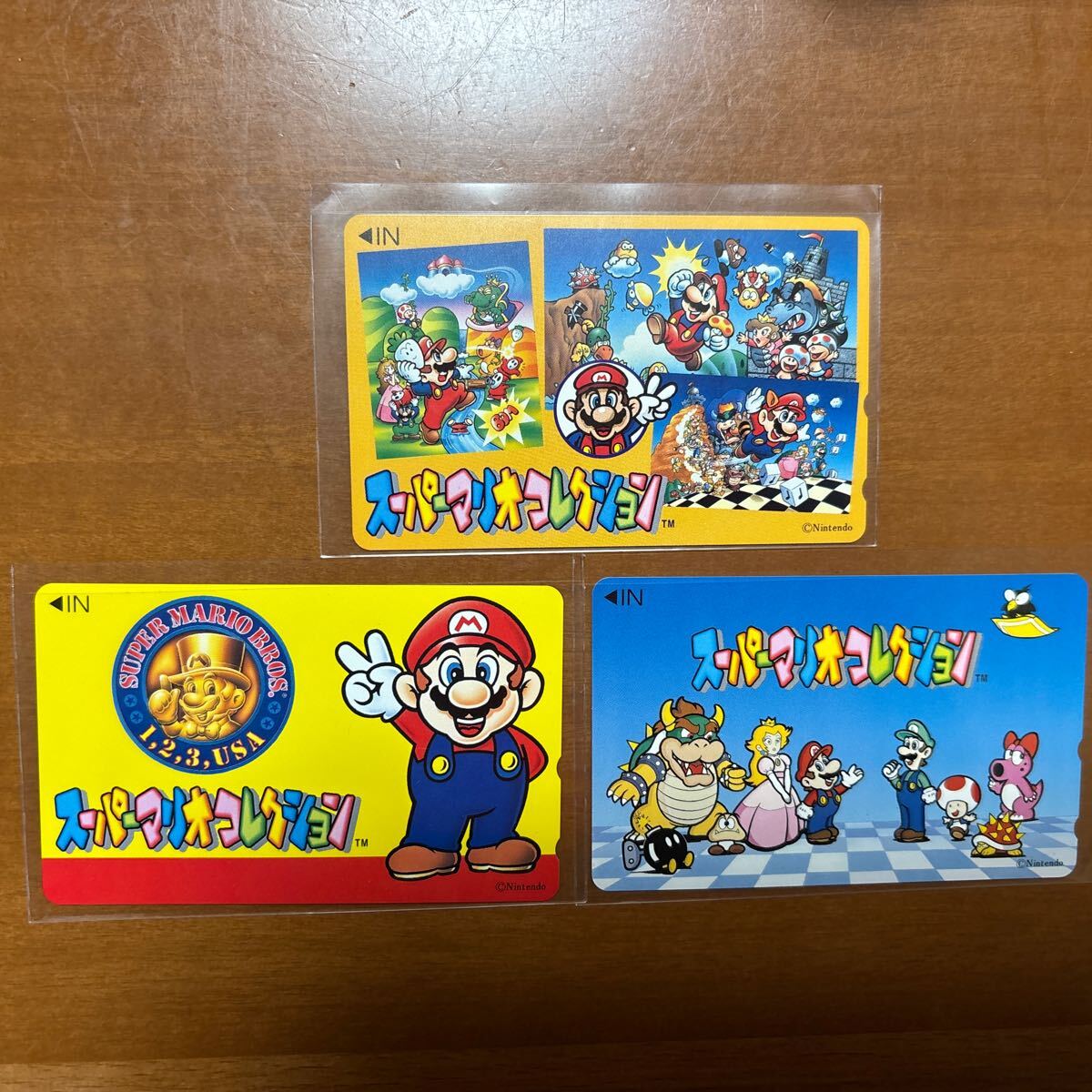 テレカ テレホンカード スーパーマリオワールド 小学館 任天堂 PS003-0229