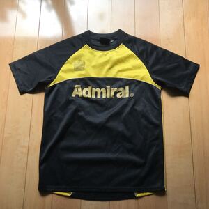 Admiral игра рубашка 123-1-306 черный желтый 160cm футбол