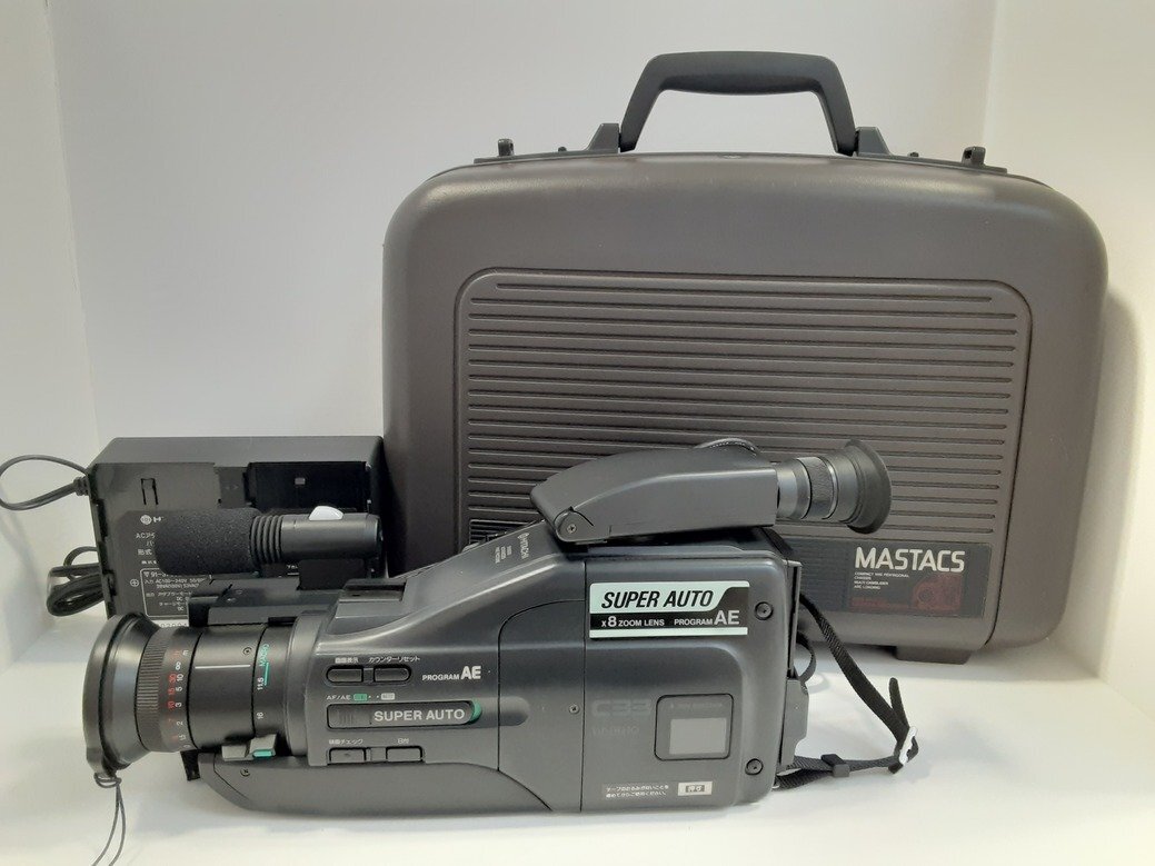 動作品◆日立　Hi８  VM－Ｈ1００Ｌ　ビデオカメラ  美品 HITACHI 日立 液晶Hi8ビデオカメラ VM-H100L - メルカリ
