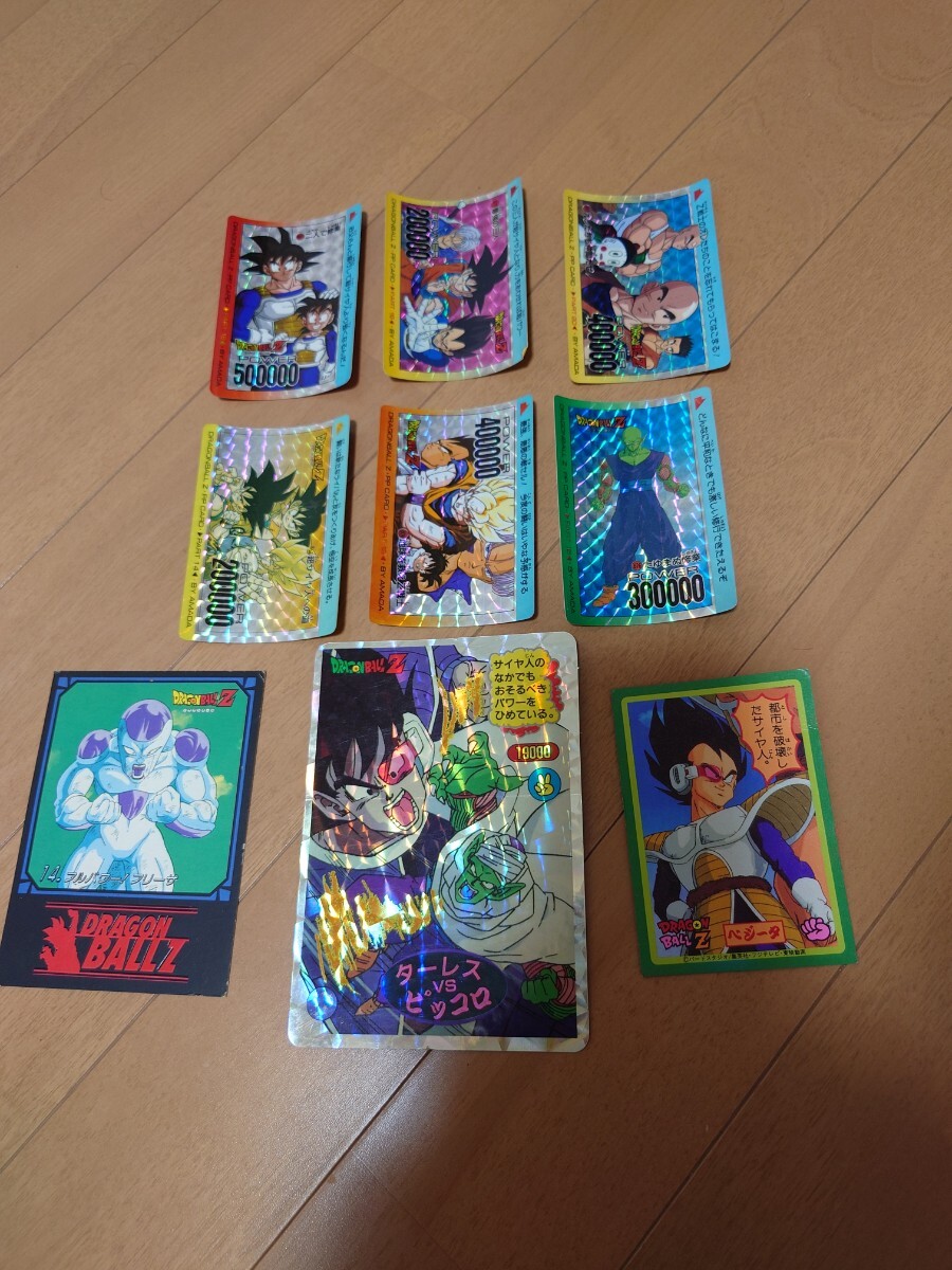【希少】ドラゴンボールカード　両面ブロマイド 9枚まとめ売り 希少】ドラゴンボールカード 両面ブロマイド 9枚まとめ売り