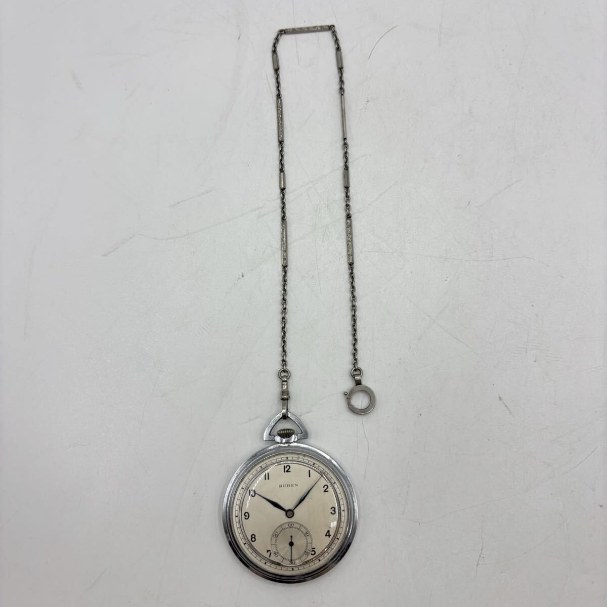 BUREN 懐中時計 Yahoo!オークション -「ビューレン 時計」(懐中時計) の落札相場