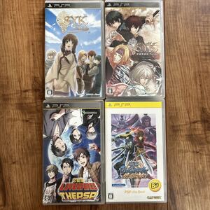 ●7未チェックジャンク品 戦国BASARA S.Y.K 蓮咲伝 親説西遊記 恋戦隊LOVE&PEACE PSP ソフト