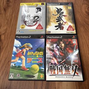 ☆1未チェックジャンク PlayStation2ソフトまとめて 鬼武者 戦国無双 龍が如く2 他