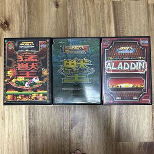 ●未チェックジャンク品 アラジンTV 猛獣王TV 獣王ジュニア パチスロTV専用カートリッジ