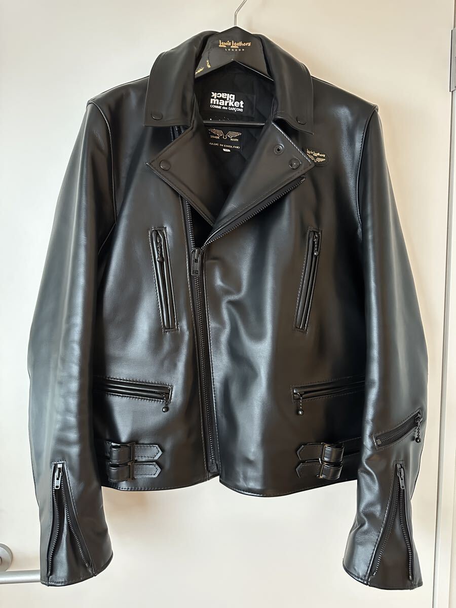 7月末迄販売コムデギャルソン✖️ルイスレザーズ ライトニング ビンテージ加工 38 7月末迄販売コムデギャルソン✖️ルイスレザーズ ライトニング