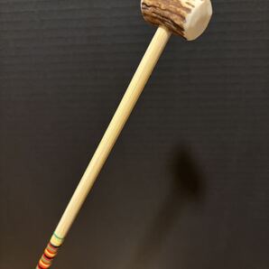 撞木(しゅもく 鹿角)阿波踊り 持ち手長め