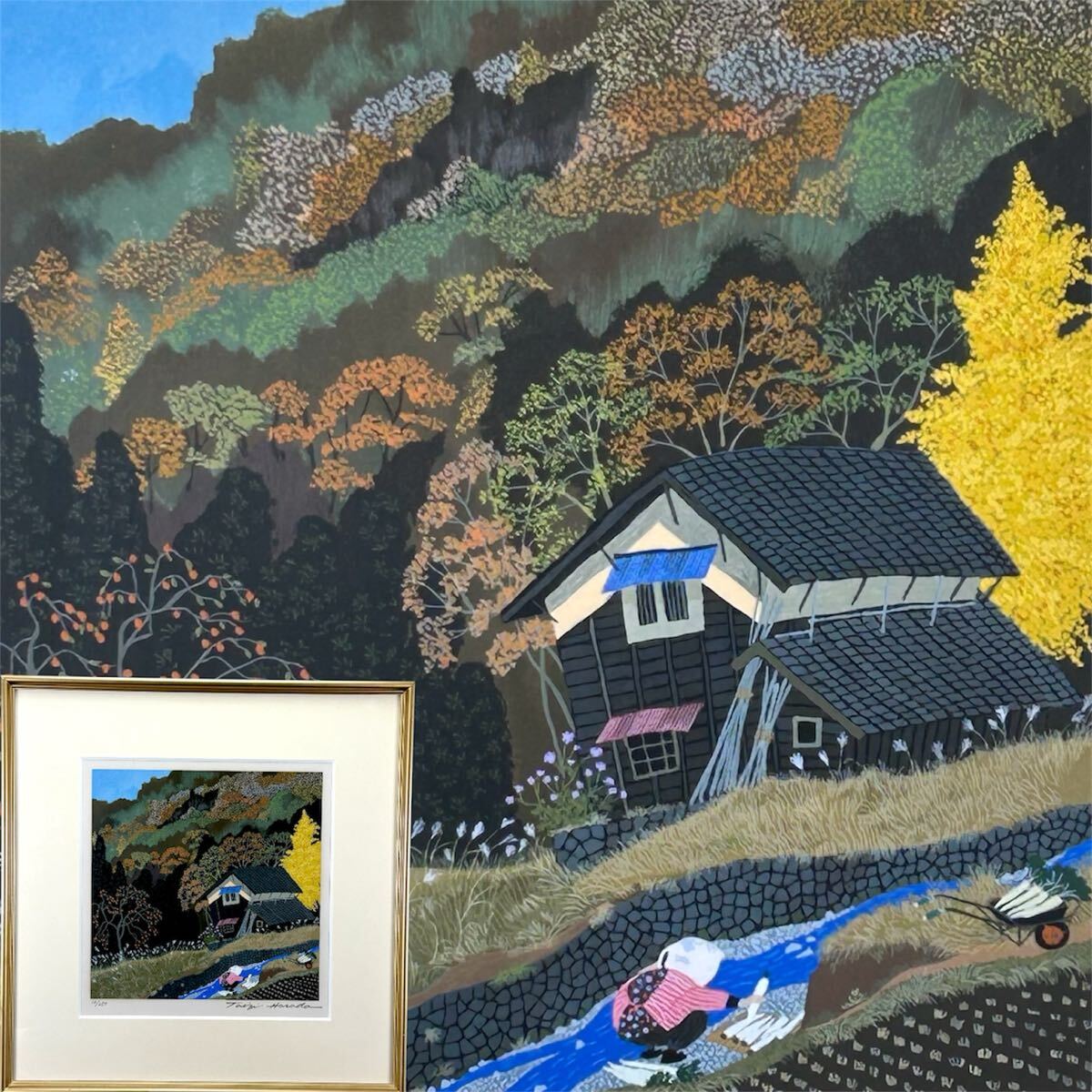 原田泰治の値段と価格推移は？｜34件の売買データから原田泰治の