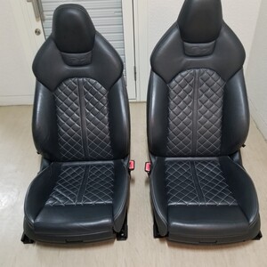 アウディS7 C7 右ハンドル用 純正シート左右セット A7 A6 流用に如何ですか