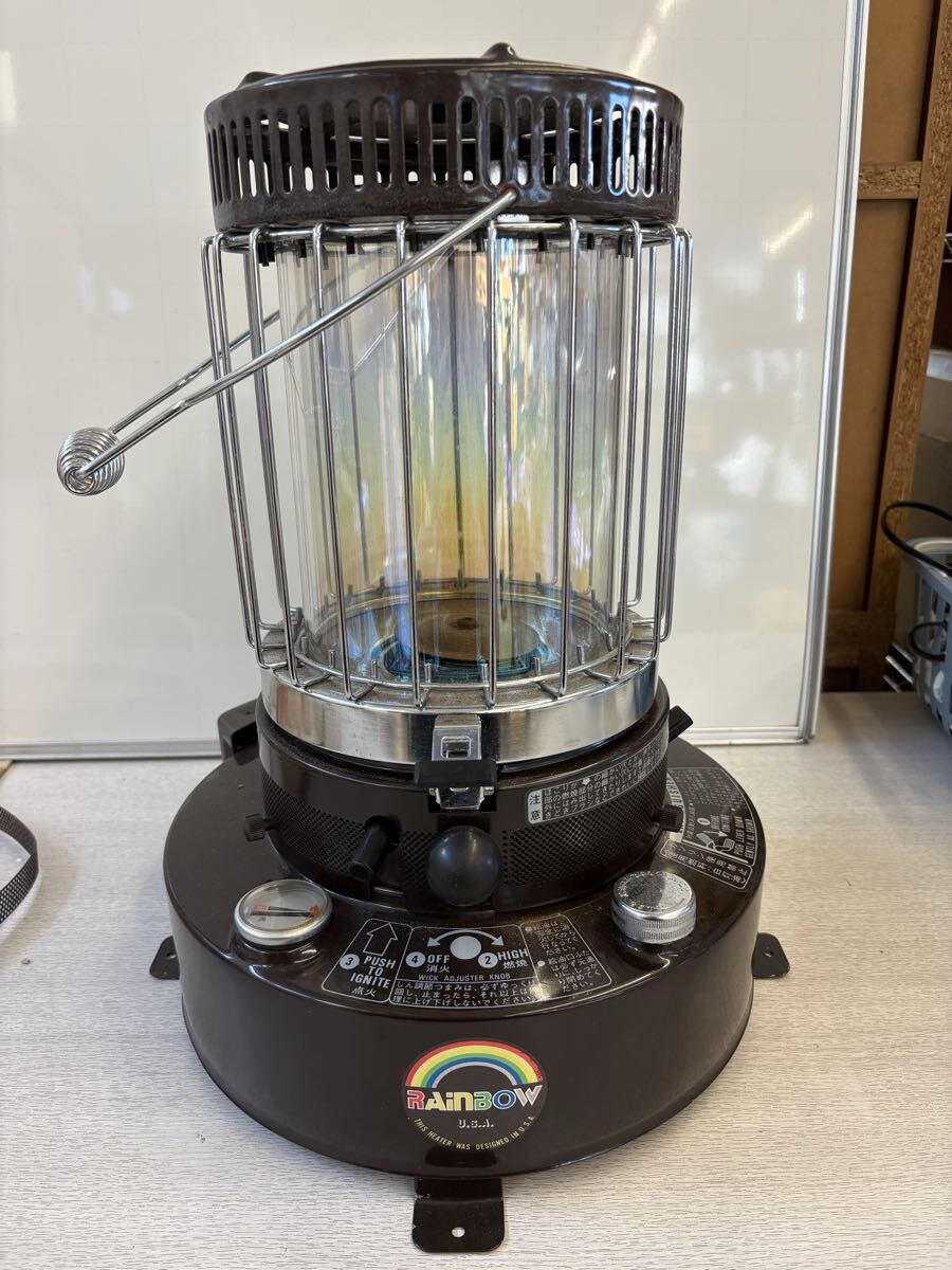 芯乾燥済 レインボー RL-25C 中古 12年製 分解メンテナンス済 キャンプ 芯乾燥済 レインボー RL-25C 中古 12年製 分解メンテナンス済