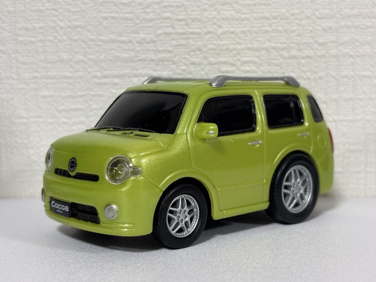 DAIHATSU ミラココアミニカー ライムグリーン Amazon.co.jp: ミニカー ダイハツ ミラココア Cocoa グリーン系