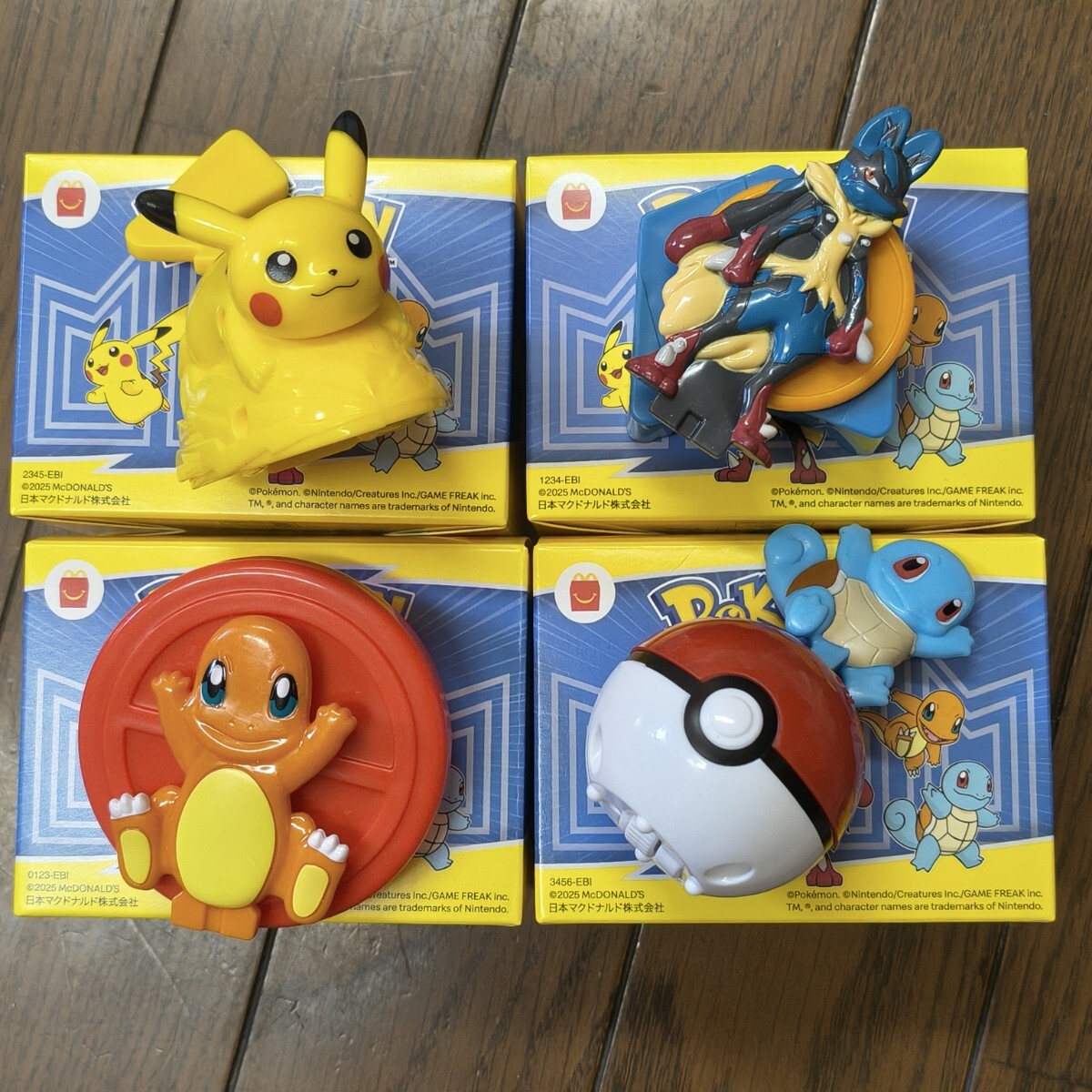 ポケモン マクドナルド ジラーチ 新品未使用 ハッピーセット レア　非売品 ポケモン マクドナルド ジラーチ 新品未使用 ハッピーセット