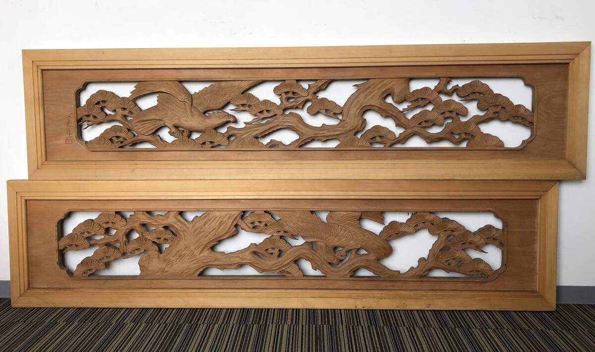 欄間 古建具 木彫り 彫刻 古民家 昭和レトロ アンティーク 希少 骨董品 2025年最新】アンティークな欄間を多数出品中！ - Yahoo