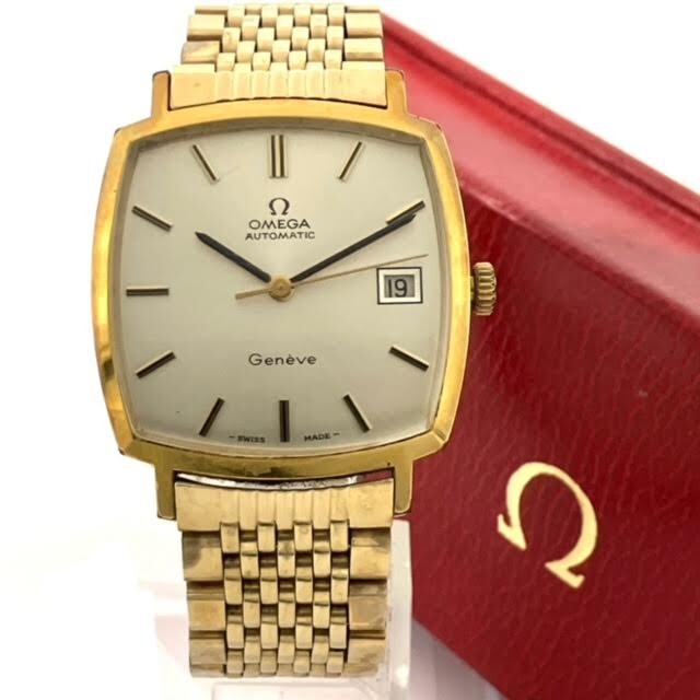 OMEGA Geneve 自動巻き 時計　実働 オメガ OMEGA｜ジュネーブ｜自動巻き・1960年代製｜アンティーク