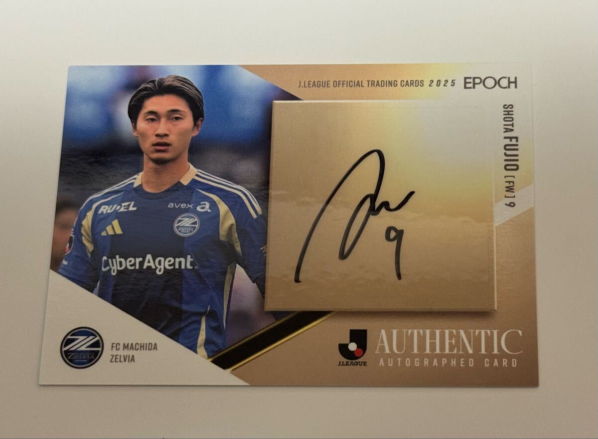 2024 Jリーグ Jカード 直筆サインカード FC町田ゼルビア 藤尾翔太 藤尾翔太 直筆サインカード 2024 町田ゼルビア オフィシャルトレカ