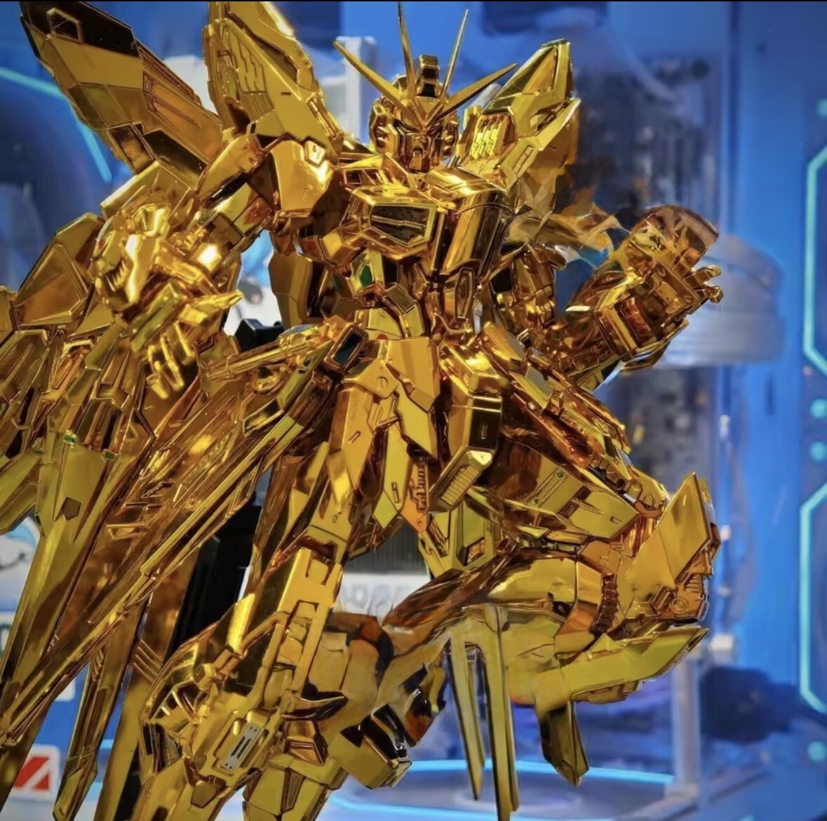 ガンダム ゴールドメッキver 1/144 機動戦士ガンダム10周年記念 非売品 NT限定 1/144 FIRST GRADE RX-78-2 ガンダム -ゴールド